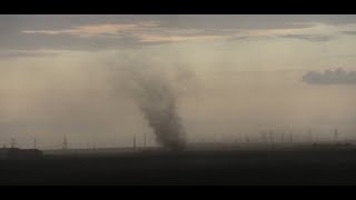 Tornado warned storm Dimmitt TX 92124 [upl. by Alleoj104]