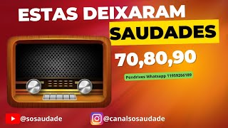 Estas deixaram saudades  sucessos antigos anos 708090 [upl. by Birkner13]