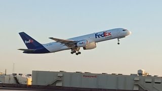 FedEx N921FD Boeing 75723ASF Sky Harbor TakeOff RB211 in Action 🔊 [upl. by Denver]