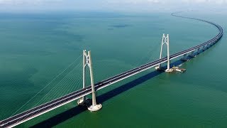 Crossing an Ocean The Hong KongZhuhaiMacau Bridge [upl. by Helban]