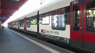 Genève Stadler Flirt  Gare Cornavin [upl. by Nnairac304]