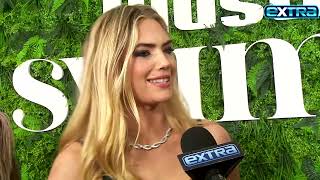 Kate Upton on How Being a MOM Motivates Latest SI Swimsuit Cover Exclusive [upl. by Dew]