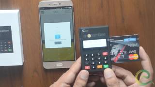 How to Use Mini QPOS Machine with Debit and Credit Cards  Mosambee  Bluetooth POS Machine [upl. by Rawna]