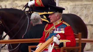 “Les Huguenots” amp “The Ballyragget” at Trooping the Colour 2024 [upl. by Kayne]