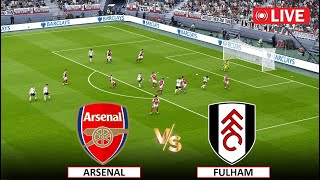 🔴Live  Arsenal vs Fulham I English Premier League 202425 Season I Full Match Live eFootball Pes 21 [upl. by Saberio]