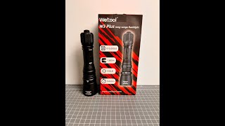 Weltool W3 Plus LEP 940 Lumens 1800m Throw [upl. by Shayne]