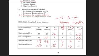 Seconde Correction devoir Atome [upl. by Arriek286]