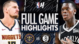 Denver Nuggets vs Brooklyn Nets  Full Game Highlights  October 29 202425 NBA Season [upl. by Viki]