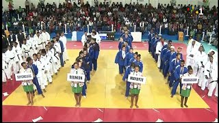 Jeux des Îles Maurice 2019  compétition de Judo par équipe [upl. by Swann849]