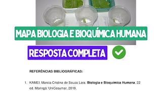 Mapa Biologia e Bioquímica Humana [upl. by Ardnek922]