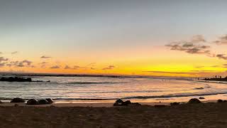 Poipu Beach Sunset 🌅 Part 1 [upl. by Lerrehs]