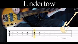 Undertow Pain of Salvation  BASS ONLY Bass Cover With Tabs [upl. by Aizek]