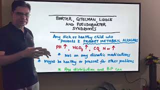 Renal Tubulopathies presenting with Metabolic Alkalosis Bartter Gittelman and Liddle Syndromes [upl. by Asinla398]