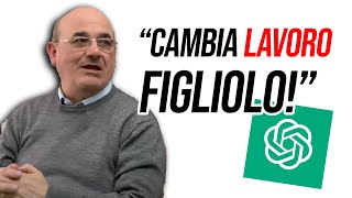 Sfido mio padre a fare il mio lavoro con ChatGPT [upl. by Ardelia]