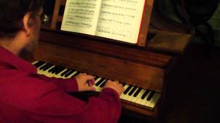 The Oldest English Grand Pianoforte Backers London 1772 Excerpt from Haydn Sonata Hob XVI23 [upl. by Courtenay]