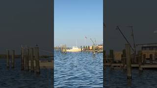 Boat ride through saxis island Virginia [upl. by Harutak]