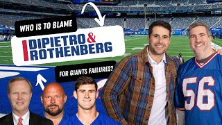 DiPietro amp Rothenberg  ESPN New York  Who is to blame for the New York Giants failures [upl. by Marilee]