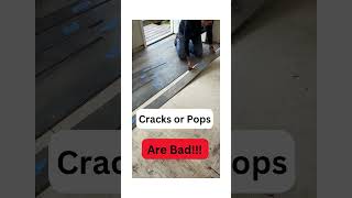 Luxury Vinyl Plank flooring removal without damage shorts [upl. by Gardie]