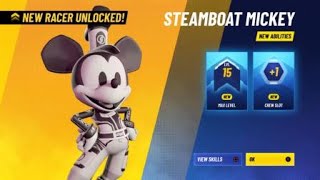 Unlocking Steamboat Mickey on Disney Speedstorm [upl. by Annoek]