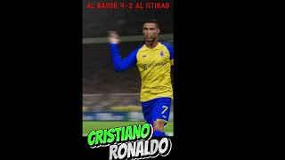 CRISTIANO RONALDO GOAL VS AL ITTIHAD  SAUDI ARABIA PRO LEAGUEshorts [upl. by Chaves232]