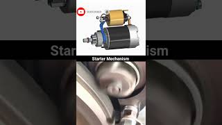 Electronic Starter Mechanism 📌 starter mechanism automobile [upl. by Suravat]