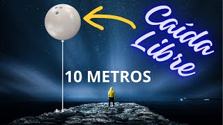 Caída libre de un objeto en La Tierra La Luna y los Planetas  Comparativa [upl. by Naharba]