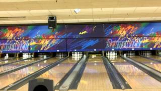 Bowling at Brunswick Zone from 41412 [upl. by Adnilrev]