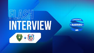 FLASH INTERVIEW  FIÃES FC vs SC ESMORIZ J11 [upl. by Adeline540]