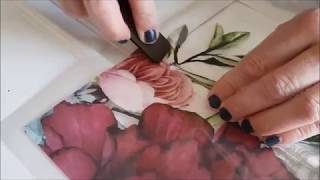 Como decorar con Calcomanias para muebles [upl. by Charlena]