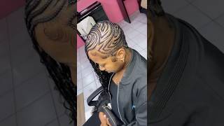 Doing Boho Lemonade Braids😍shorts lemonade braids hairstyles foryou trending tutorial fyp [upl. by Agemo]