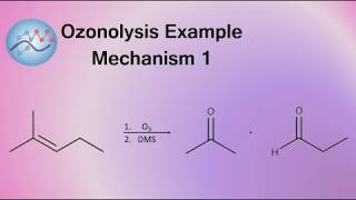 Ozonolysis Example Mechanism 1  Organic Chemistry [upl. by Olaf490]