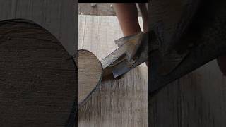 Tutorial woodcarving carving woodworking tukangkayu diy shorts [upl. by Joao]