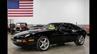 1988 Porsche 928 S4 For Sale  Walk Around 95k Miles GR AUTO GALLERY [upl. by Yaj300]