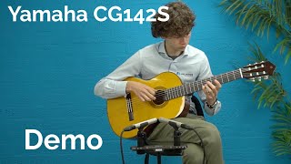 Yamaha CG142S Klassieke Gitaar Music Only Demo  JohdeHeer [upl. by Haase]