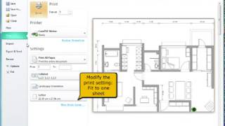 EdrawMax Tutorial How to Print a Big Size Drawing in a Paper with EdrawMax [upl. by Aknaib]