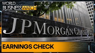 JP Morgan set to report strong earnings  World Business Watch  WION [upl. by Murdocca]