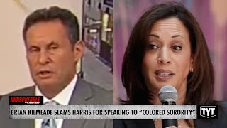 Fox Host Goes FULL RACIST Over Harris Speaking To Colored Sorority [upl. by Iroj]