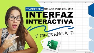 Transforma tu Excel SIN MACROS en una INTERFAZ INTERACTIVA 😲 [upl. by Yeltsew]