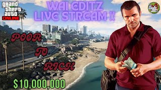 GTA V  POOR TO RICH  STREAM  WAI EDITZ [upl. by Demetris]