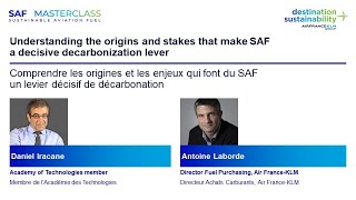 Air FranceKLM SAF Masterclass  Masterclasses [upl. by Mallissa786]