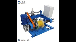 Cantilever rewinding machine cable 6301250mm reel wire takeup machine payoff machine [upl. by Melcher]