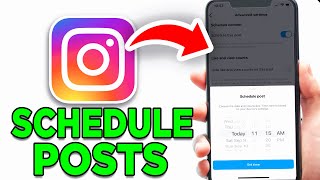 How to Schedule Instagram Posts iPhoneAndroid [upl. by Judon389]