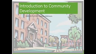 Introduction to Community Development [upl. by Schrick]