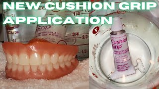 📢 🚨NEW CUSHION GRIP APPLICATION 🙂 dentures viralvideo fyp trending ytvideo subscribe [upl. by Merell38]