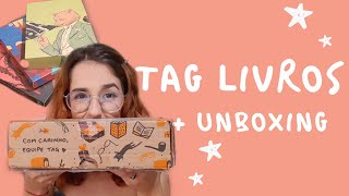 TAG Livros vale a pena Minha experiência  unboxing caixinha de Agosto TAG Inéditos [upl. by Ha]