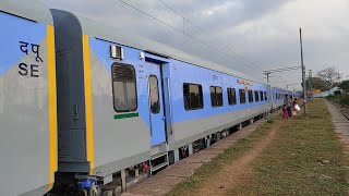 Barbil Howrah Jan shatabdi in Chaibasa [upl. by Ahsekyt758]