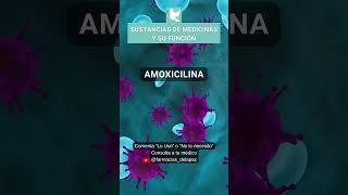 14 Amoxicilina  Sustancias activas en medicinas y sus indicaciones PLM medicamentos farmacia [upl. by Enilasor]