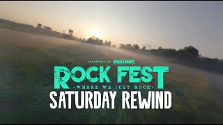 Rock Fest 2024  Saturday Rewind [upl. by Aihsotal]