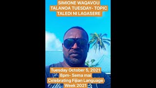 SIMIONE WAQAVOU SONG WRITER AND SINGER FIJIAN LANGUAGE WEEK MPAISA  9367549 VINAKA NA LOLOMA [upl. by Trometer]