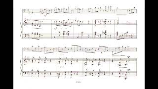 Glière  Humoresque for Bassoon and Piano piano accompaniment [upl. by Eralc856]